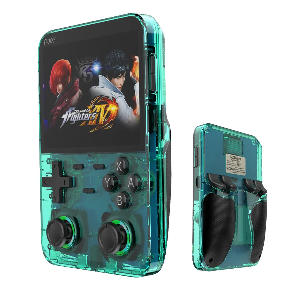 Gaming Console With Games - D007 Portable Video Game Consoles 3.5