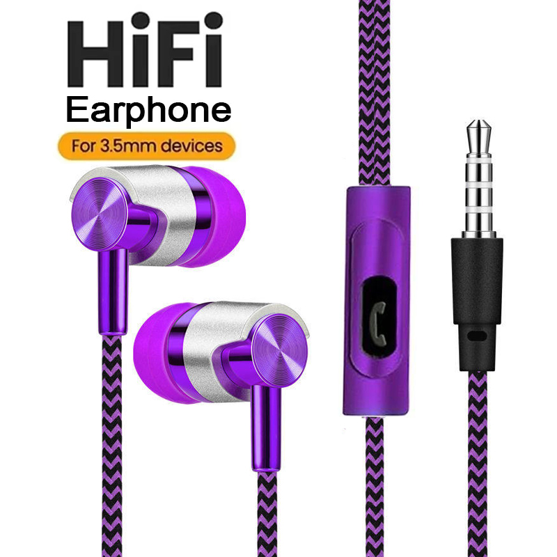 Gaming Headset Wired - Built In HD Microphone 3.5mm Wired