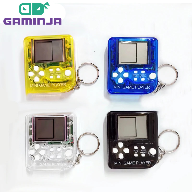 Gaming Console For 10 Year Old - GAMINJA Retro Mini Handheld Game Players