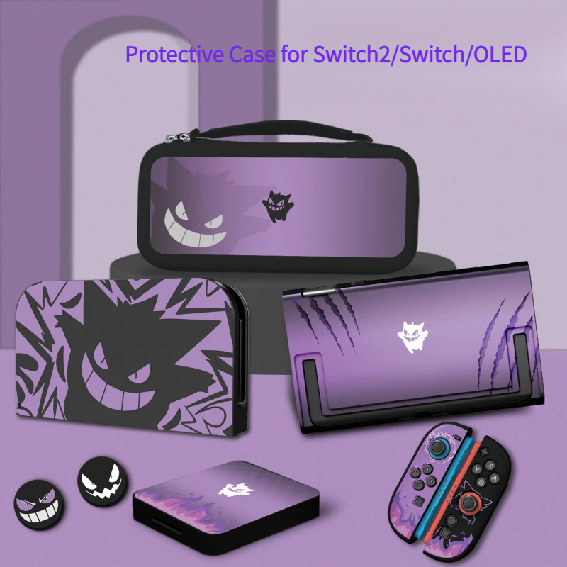 Anime Purple Gengar Protective - đánh giá và giá Nintendo Switch Case