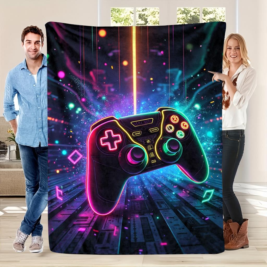 Gaming console blanket throw s - đánh giá và giá Gaming Console Room
