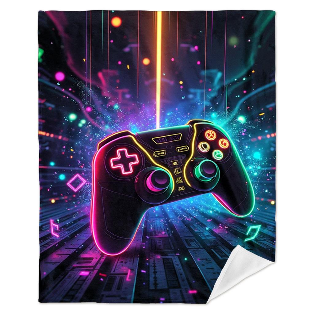 Gaming console blanket throw s - đánh giá và giá Gaming Console Room