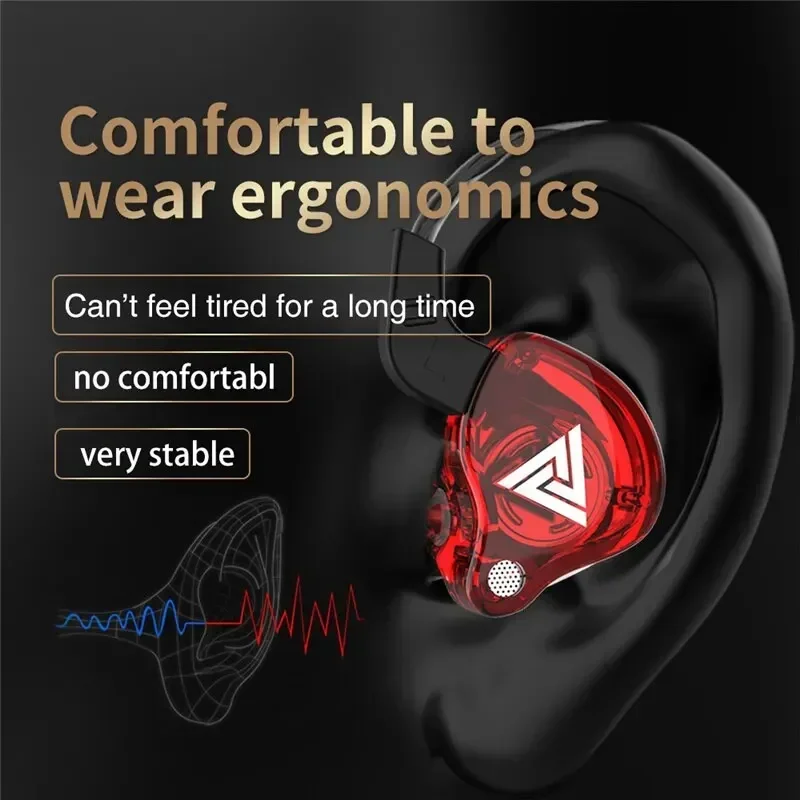 Original QKZ AK6 Copper Driver - đánh giá và giá Gaming Headset Wired
