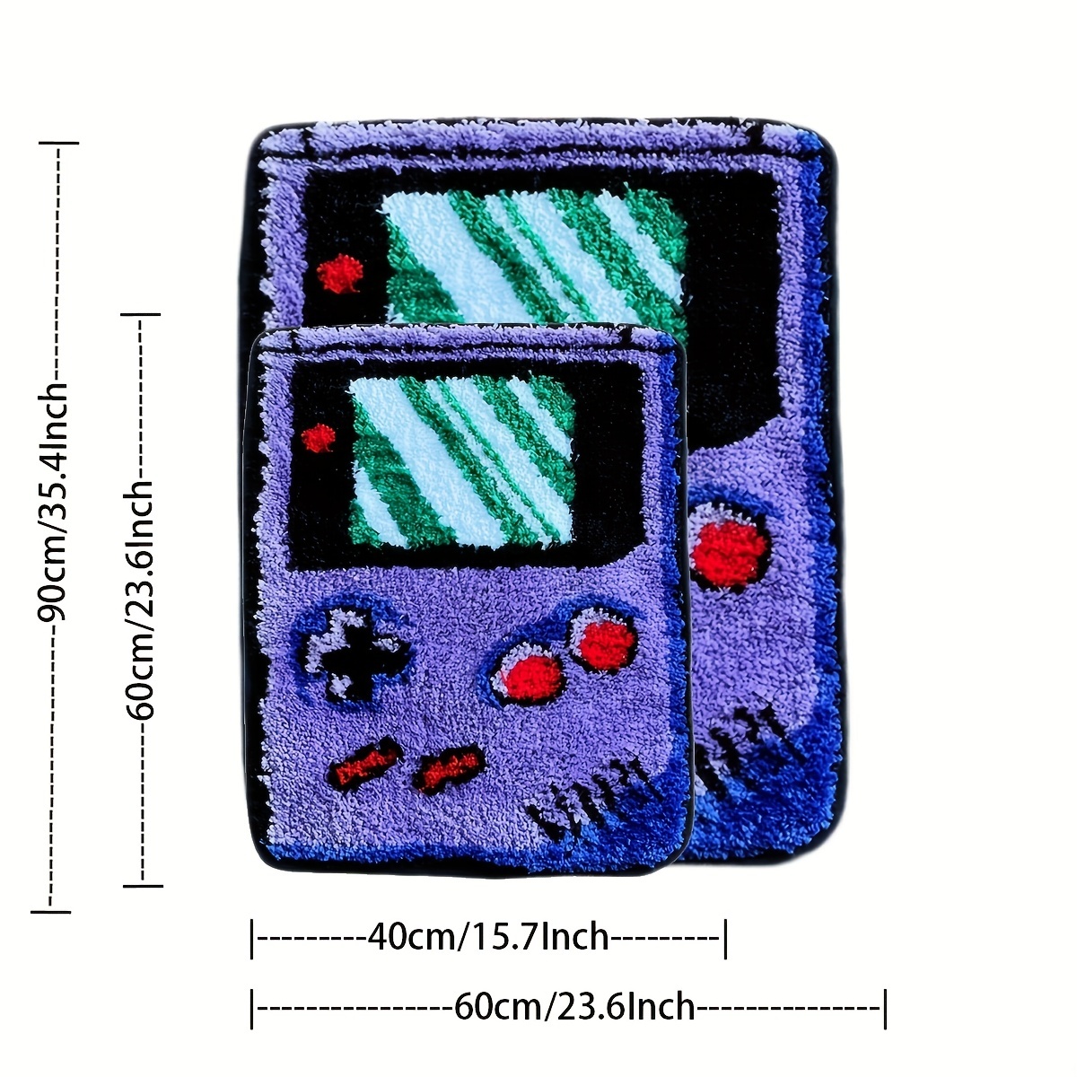 Purple Flocked Game Console Ru - đánh giá và giá Gaming Console Room