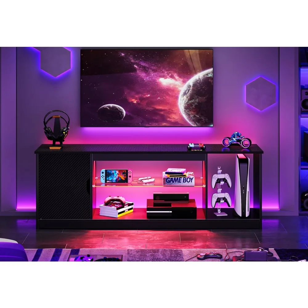 Bestier Led Entertainment Cent - đánh giá và giá Gaming Console Room
