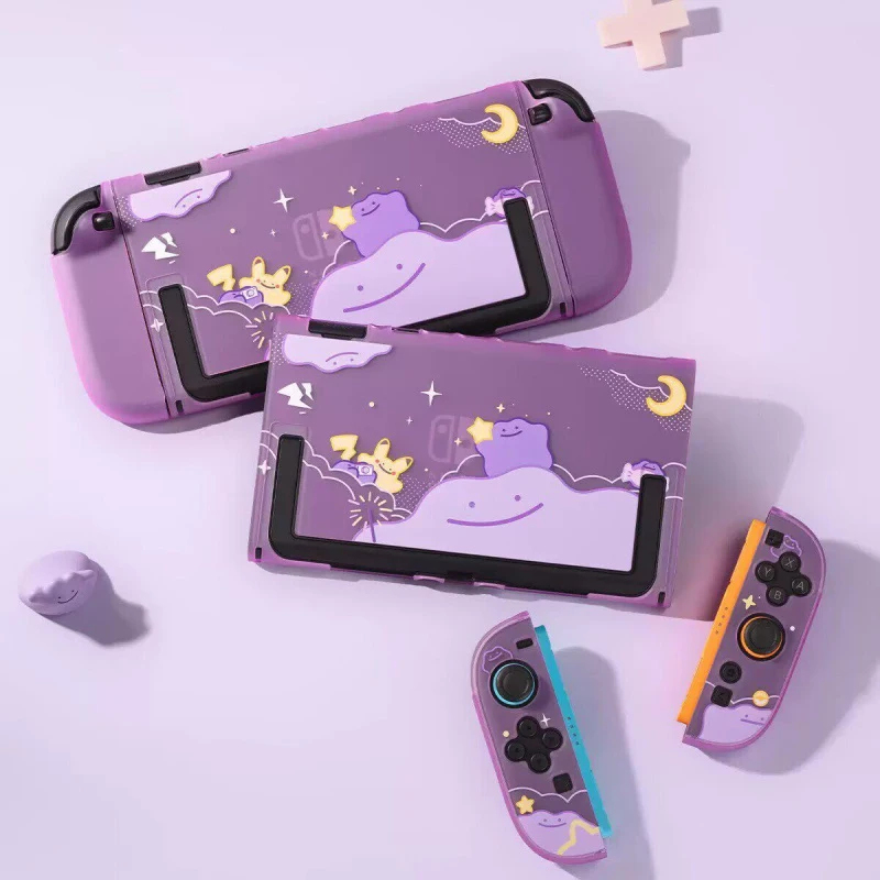 Pokemon Cartoon Ditto Protecti - đánh giá và giá Nintendo Switch Case