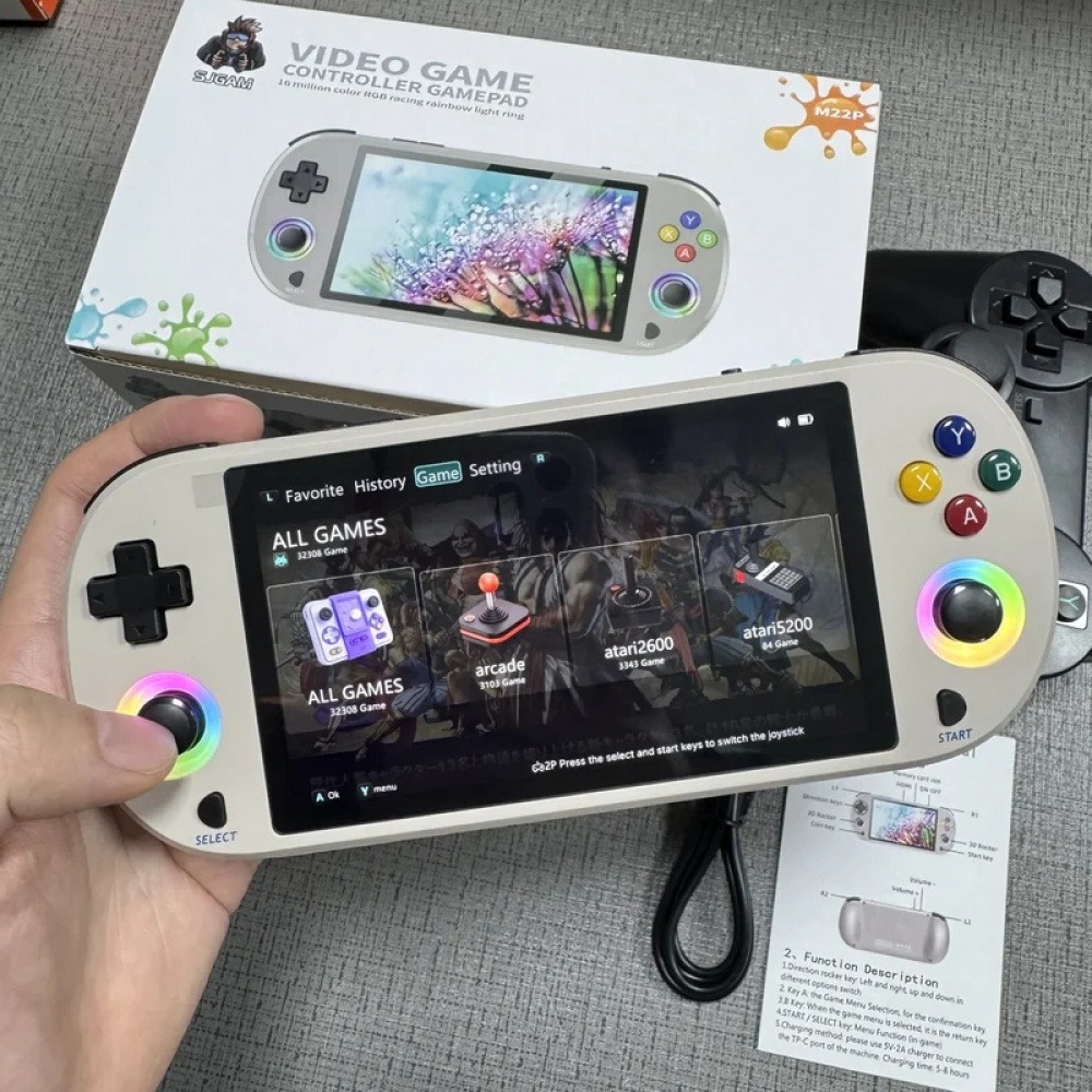 M22 Pro Retro Handheld Game Co - đánh giá và giá Gaming Console Under 500