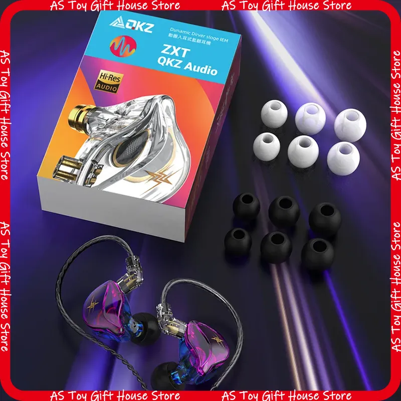 QKZ ZXT In Ear Wired Headphone - đánh giá và giá Gaming Headset Wired