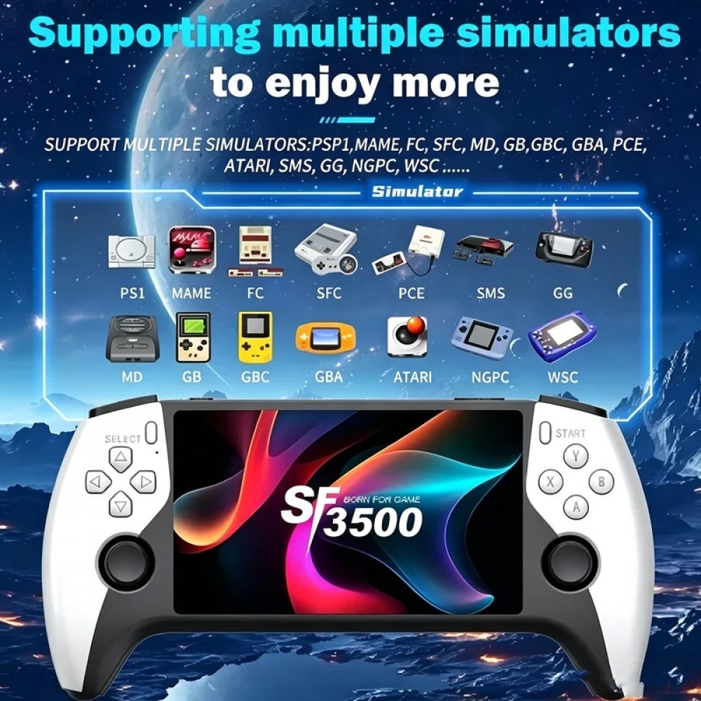 SF3500 5 inch Handheld Game Co - đánh giá và giá Gaming Console Under 500